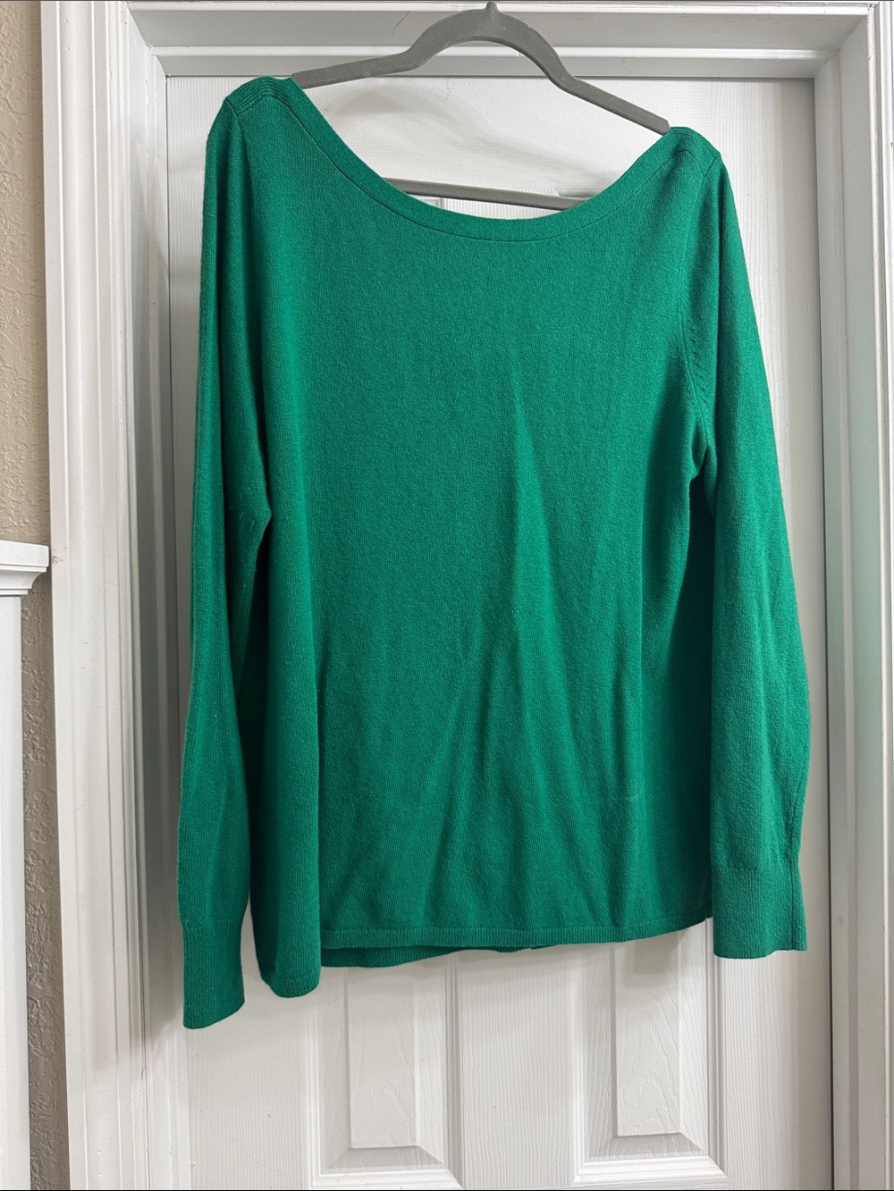 Banana Republic Green Boatneck Sweater